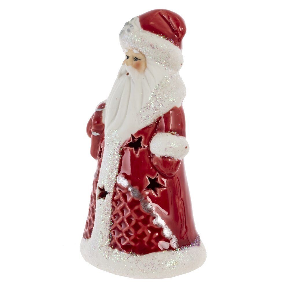 GAEM Фигурка декоративная "Дед Мороз" с подсветкой (2xLR44), L7, L6,5 W5,5 H12 см, 2в.