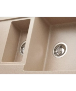 Кухонная мойка Kuppersberg MODENA 1,5B2D SAND фото 3