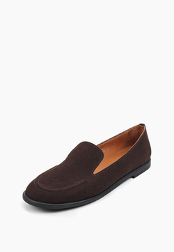 Лоферы // Marta // Chocolate // Suede