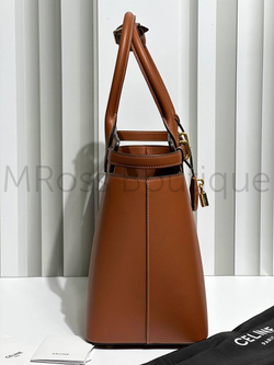 Рыжая сумка Celine на плечо