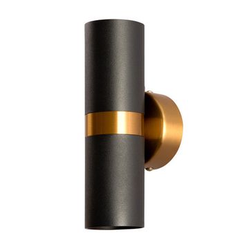 Настенный светильник 2*GU10 A3143AP-2BK черный Ran Arte Lamp