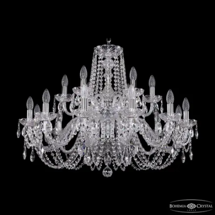 Подвесная люстра Bohemia Ivele 1402/12+6/300/2d Ni