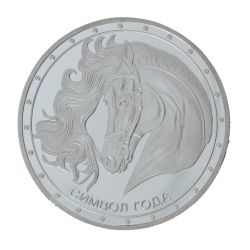 GAEM Изделие декоративное "Монета Лошадь", L4,5 W4,5 H0,5 см