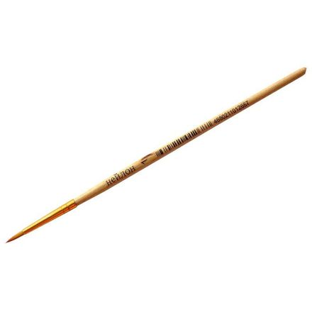 Кисть нейлон № 1 круглая, Спейс