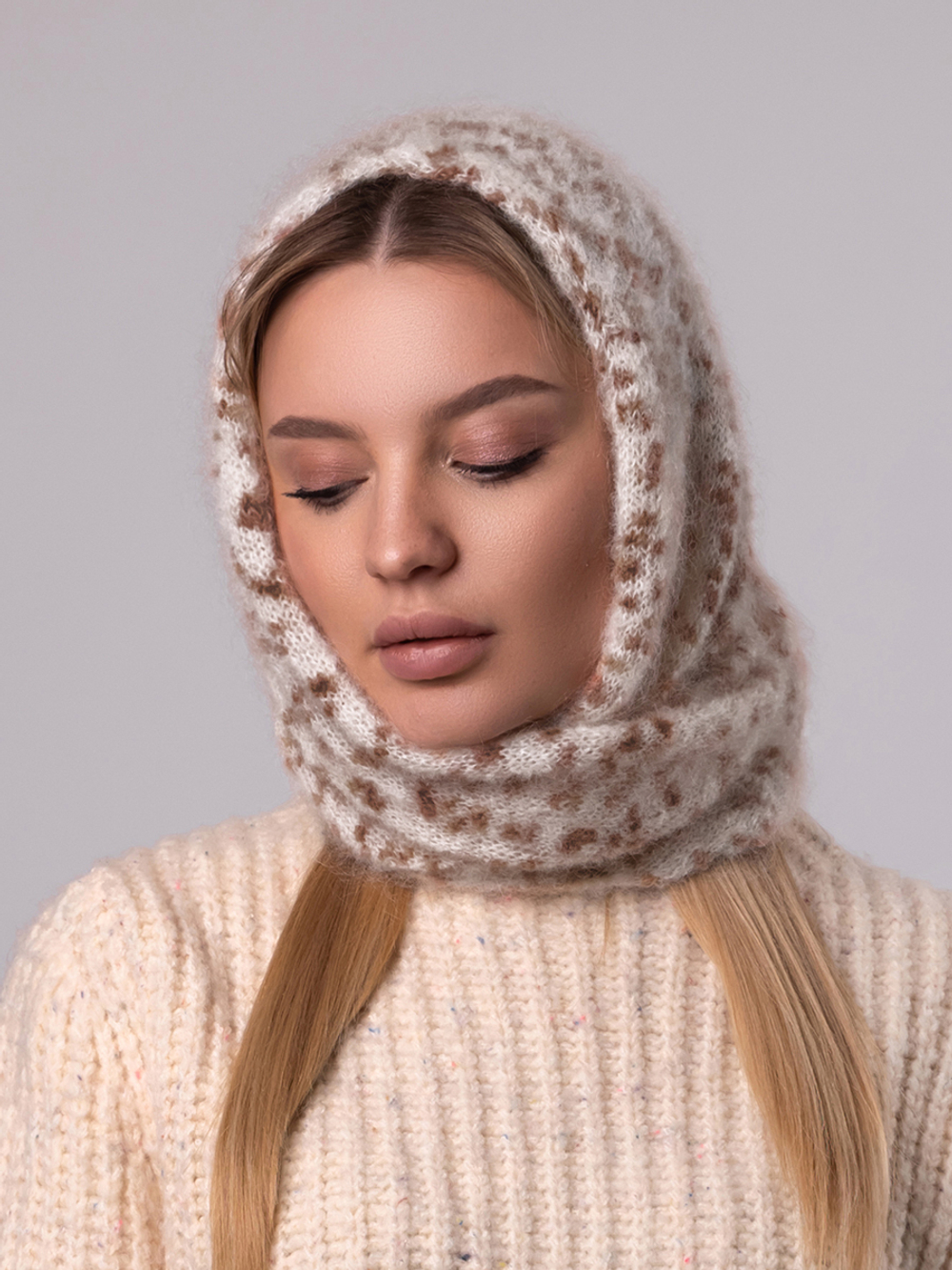 Косынка Даная леопард