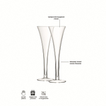 Набор из 2-х бокалов для шампанского Bar 200 мл