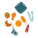 Быт.техника Плита с аксессуарами 18см, коробка A1012-2