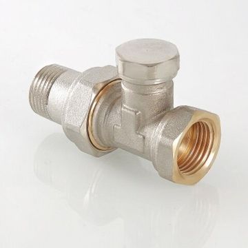 Клапан регулирующий Valtec 3/4" прямой арт. VT.020.N.05 для радиаторов
