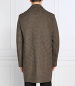 Хлопковое пальто c-cam BOSS BLACK - коричневый(50479495)