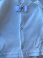 Трикотажный комплект для мальчика (кофта, ползунки, шапочка) Артикул: 0304И (Размер: 62)