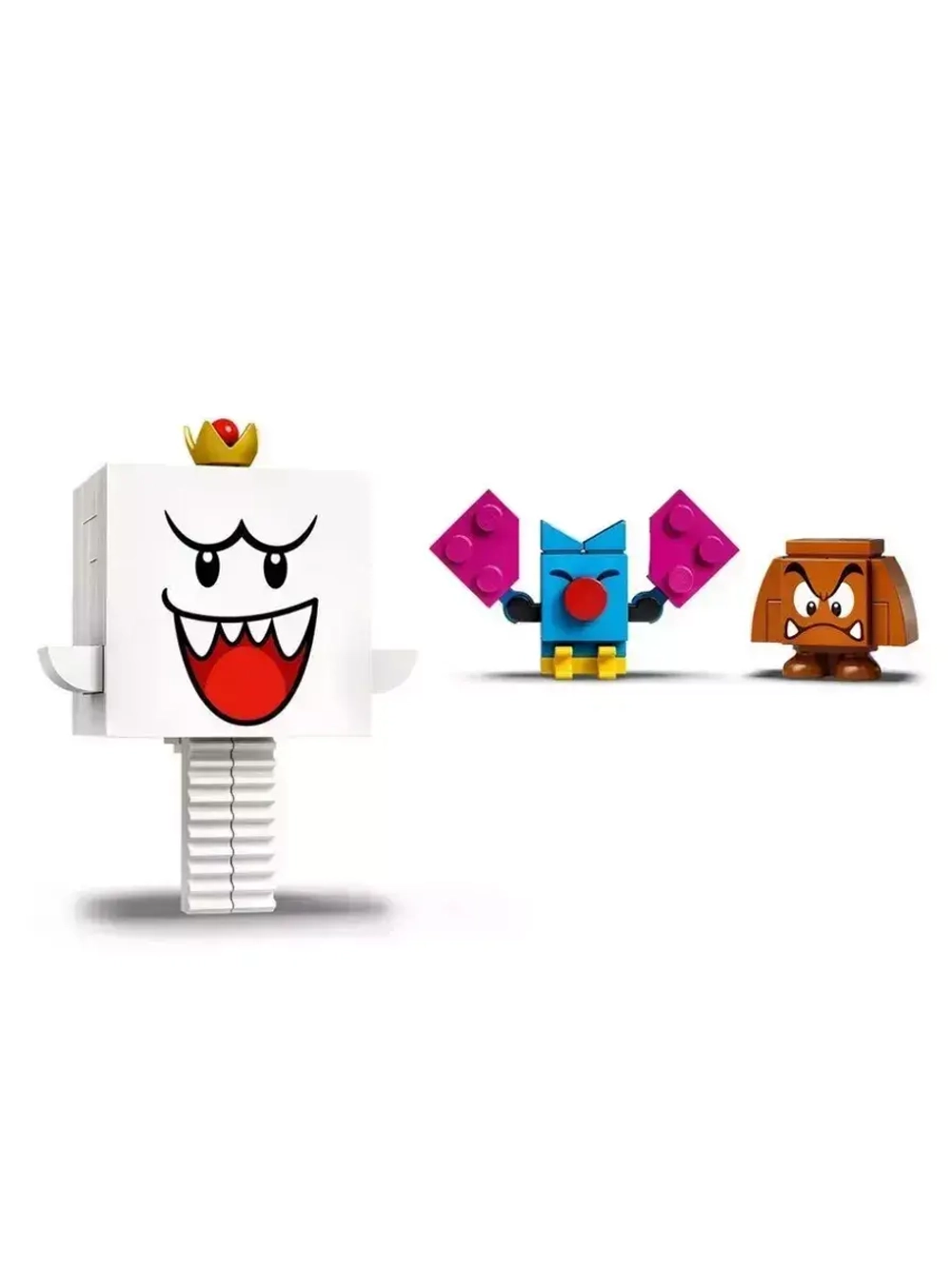 Конструктор Марио Король Бу и двор с призраками 458 деталей