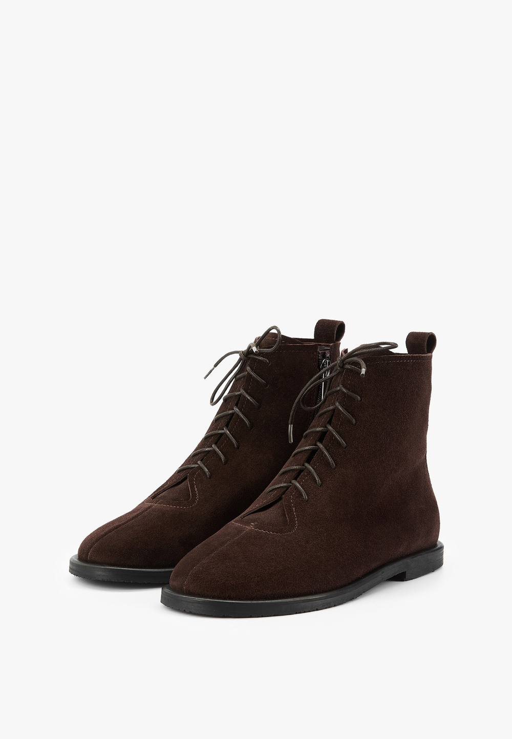 Ботинки // Ellie // Chocolate // Suede