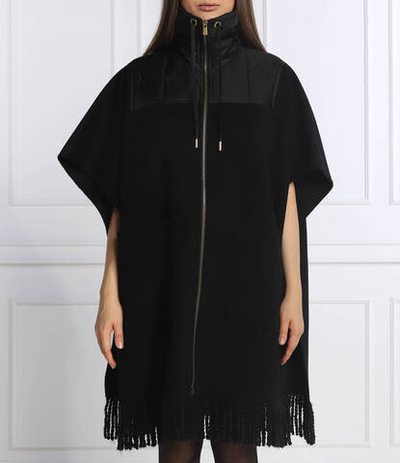 хлопковое пончо mara Pinko - черный(1G186L A00R)