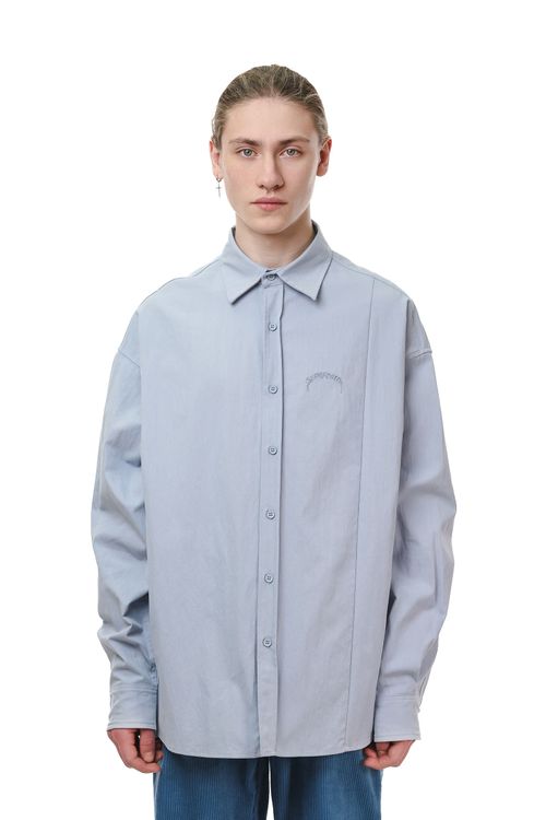 Сорочка Ymkashix Puff голубая