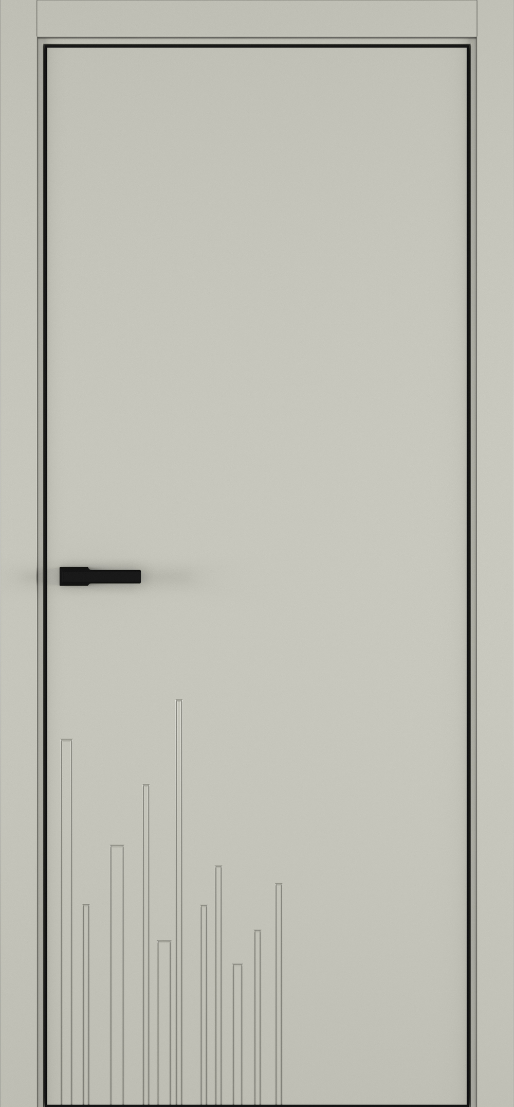 Межкомнатная дверь Zadoor Art-Lite ПГ Rain