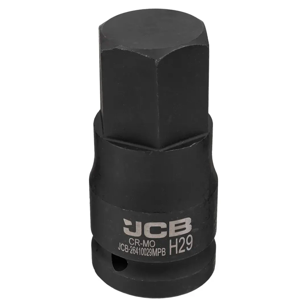 Головка-бита ударная 6-гранная 3/4'', 29мм JCB JCB-26410029MPB