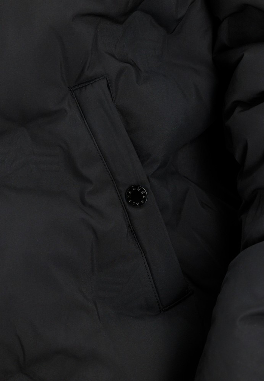 Куртка утепленная мужская ALPHA INDUSTRIES Hooded Logo Puffer