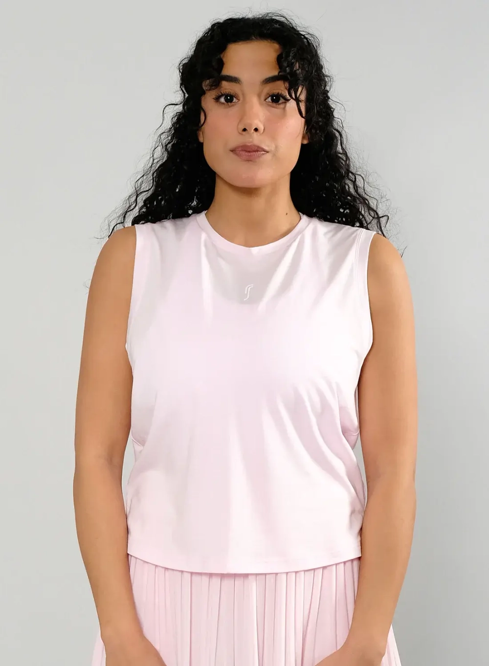 Женская майка RS Paris Relaxed Tank (Light Pink/White 242W013906/000)