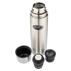 Термос Biostal (0,5 литра), 2 пробки, стальной