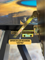 Стол круглый стеклянный "Океан"