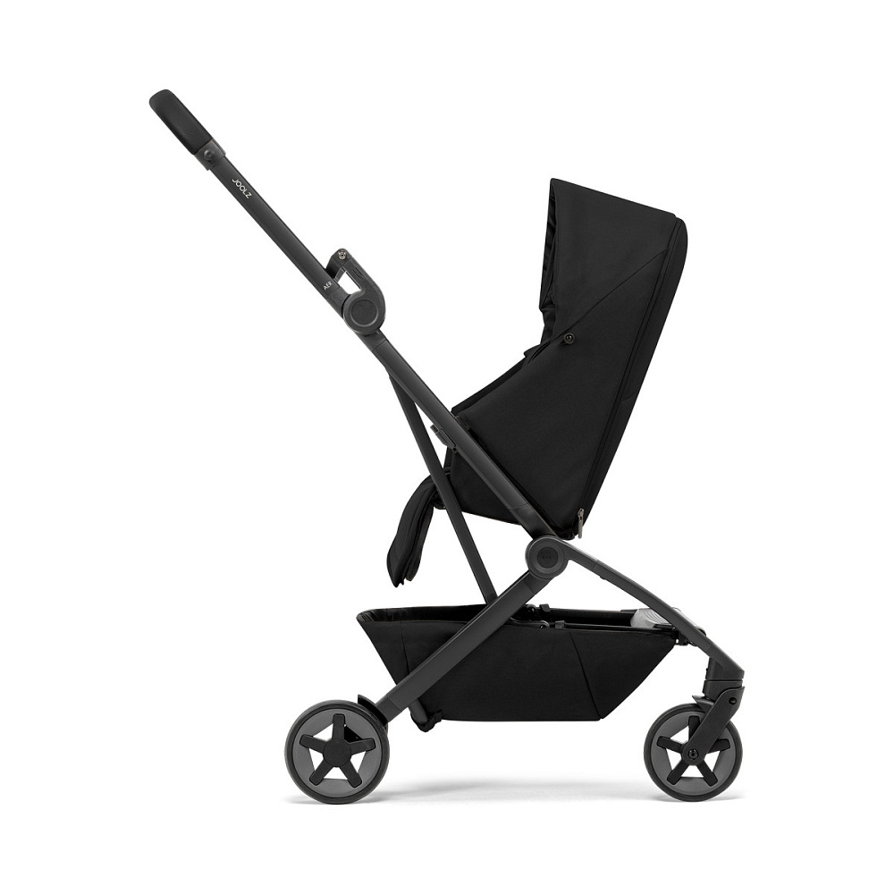 Детская прогулочная коляска Joolz Aer 2 с бампером и реверсивным блоком Space Black