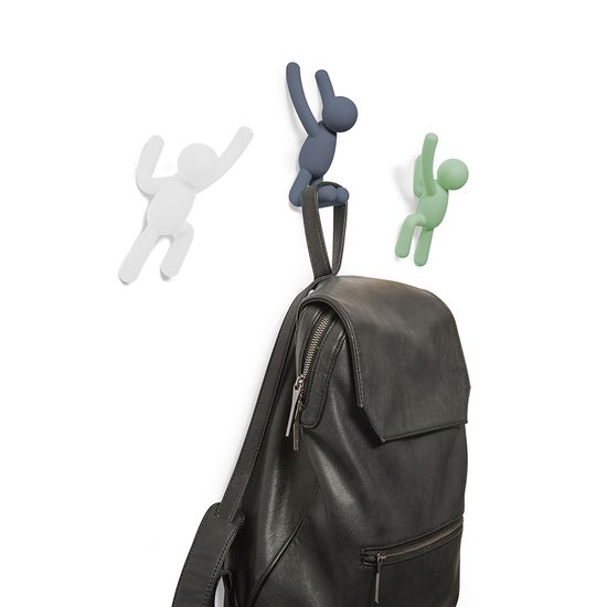 Набор крючков buddy, серый, 3 шт.