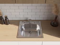 Кухонная мойка Omoikiri SARU 48 IN, нержавеющая сталь 4993833