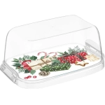 Масленка Bergamo с декором Игрушки, Бесцветный