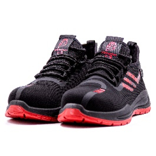 Кроссовки PROtection Балтобувь КП ПУ/ТПУ, черный/красный