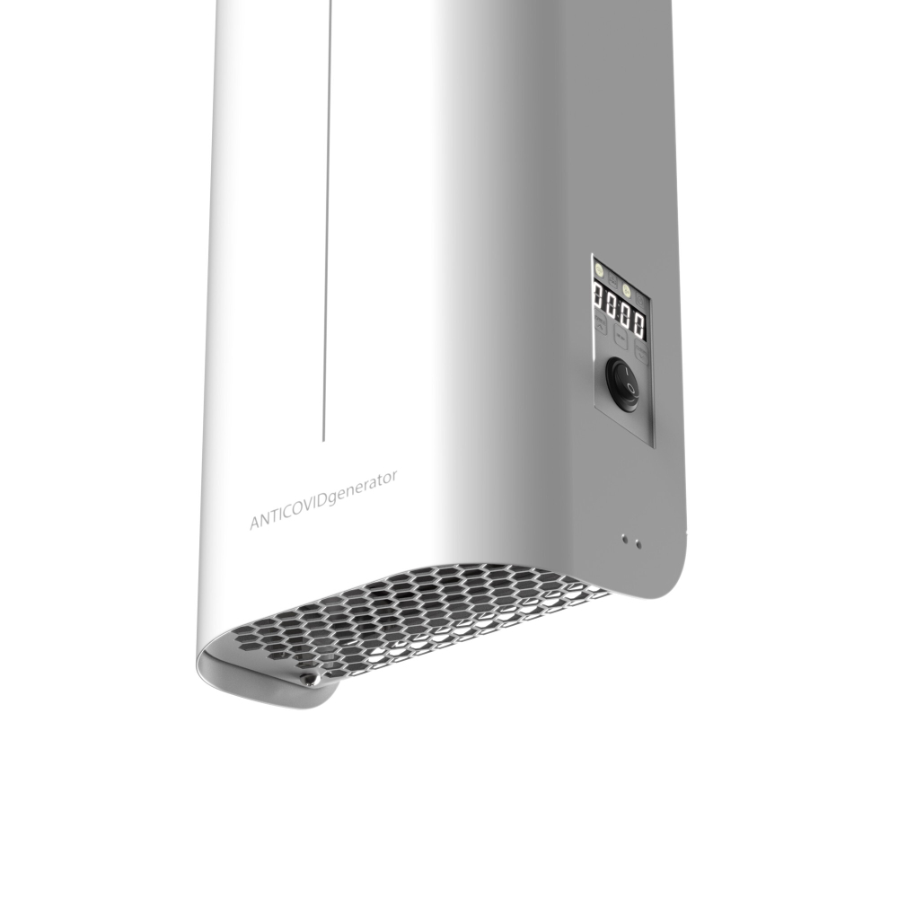 Бактерицидный рециркулятор Ballu RDU-30D WiFi ANTICOVIDgenerator, white