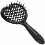 Расческа массажная «Сosmo style», цвет чернильная ночь, 20.5*10см (коробка PVS)