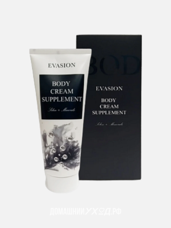 Крем-сапплемент с органическим селеном Body Cream Supplement Selen+Minerals, Evasion, 200 мл