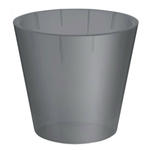 Горшок для орхидей 4л d200мм с дренажной вставкой (серый перламутр)