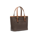 Michael Kors Jet Set Top-Zip Tote Bag Brown