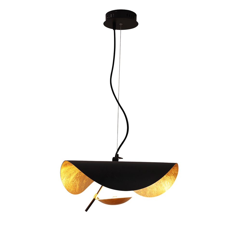 Подвесной светильник 8821P/D400 black/gold