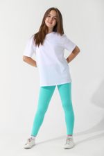 Брюки для девочки Легинсы №2 Виотекс МЕНТОЛОВЫЙ