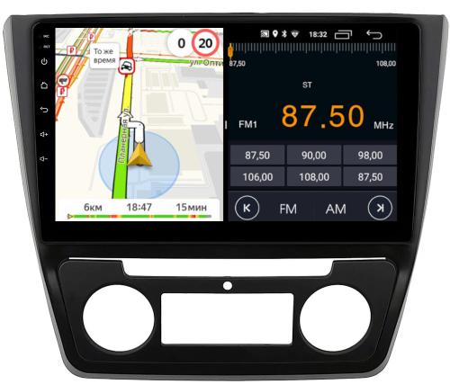 Магнитола для Skoda Yeti 2009-2018 (климат) - Parafar PF994T1LUX1FHD на Android 13, CarPlay, 4G SIM-слот