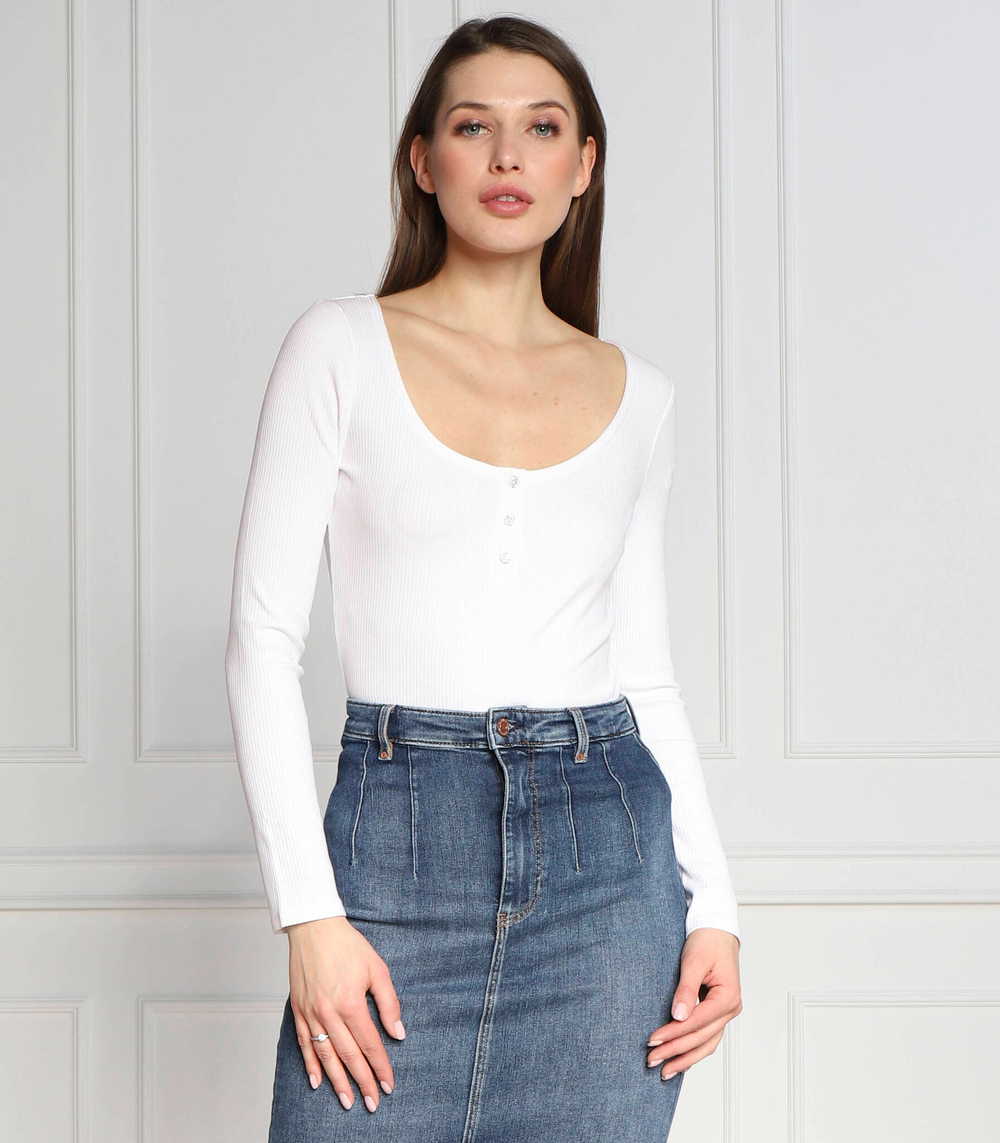 блузка karlee jewel GUESS - белый(W2YP46 KBCO2)