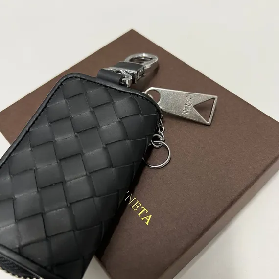Ключница Bottega Veneta черный