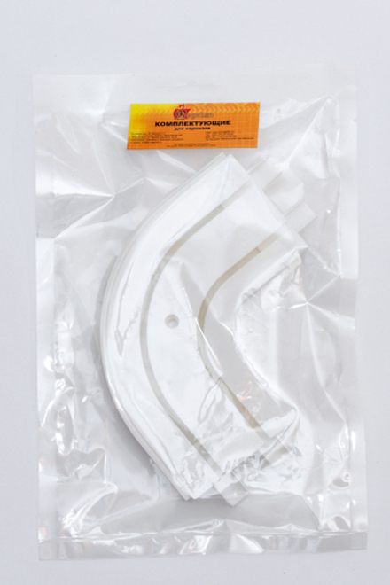 Эркерный угол внутренний 2-рядный 1 шт.