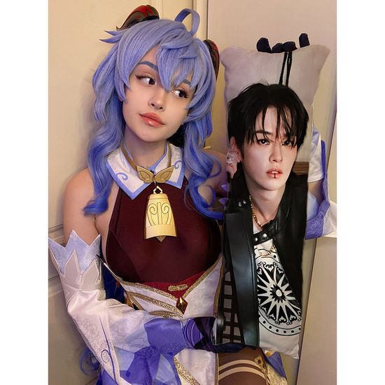 Мини дакимакура Ли Минхо (Ли Ноу) Стрей Кидс арт. M1265, 60х20 см