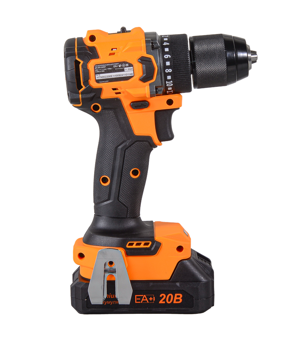 Дрель-шуруповерт Вихрь ДА-20Л-2К/БП (бесщеточный двигатель)