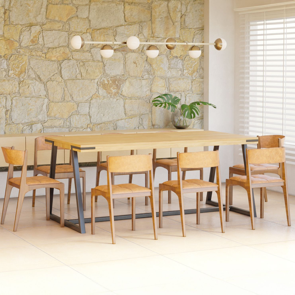 Стол офисный, обеденный Флеверс из массива дуба