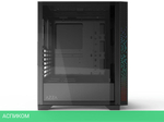 Корпус Azza Celesta F черный без БП (CSAZ-340F)