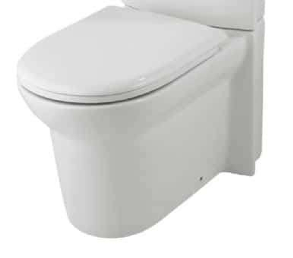 LM1002+LM1001+LM1003 Унитаз напольный (с креплениями) c бачком и сиденьем нано белый HDC309P