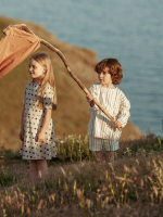 Лонгслив Mjölk Ecru Stripes, уценка