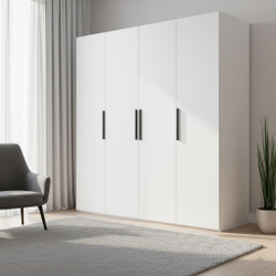 Шкаф для одежды, Даллас, белый 80-697