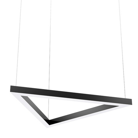 Треугольный светодиодный светильник подвесной FS-TG 120Вт 1400х1200х100