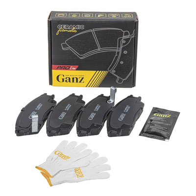 Колодки GANZ передние PRO-Line Ceramic HYUNDAI ACCENT 1.3 1.5 1.6 00 GETZ 1.1 1.3 1.6 Арт.:GIJ09061C