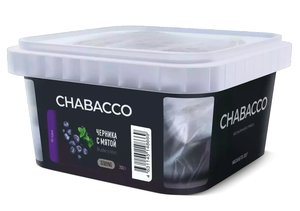 Chabacco Strong - Blueberry Mint (200g)